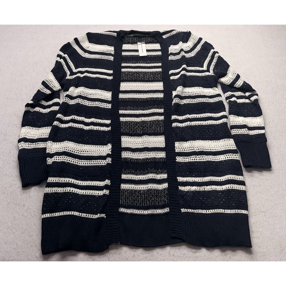Lane Bryant Striped Open Front Cardigan Sweater NWT Plus Size 14/16